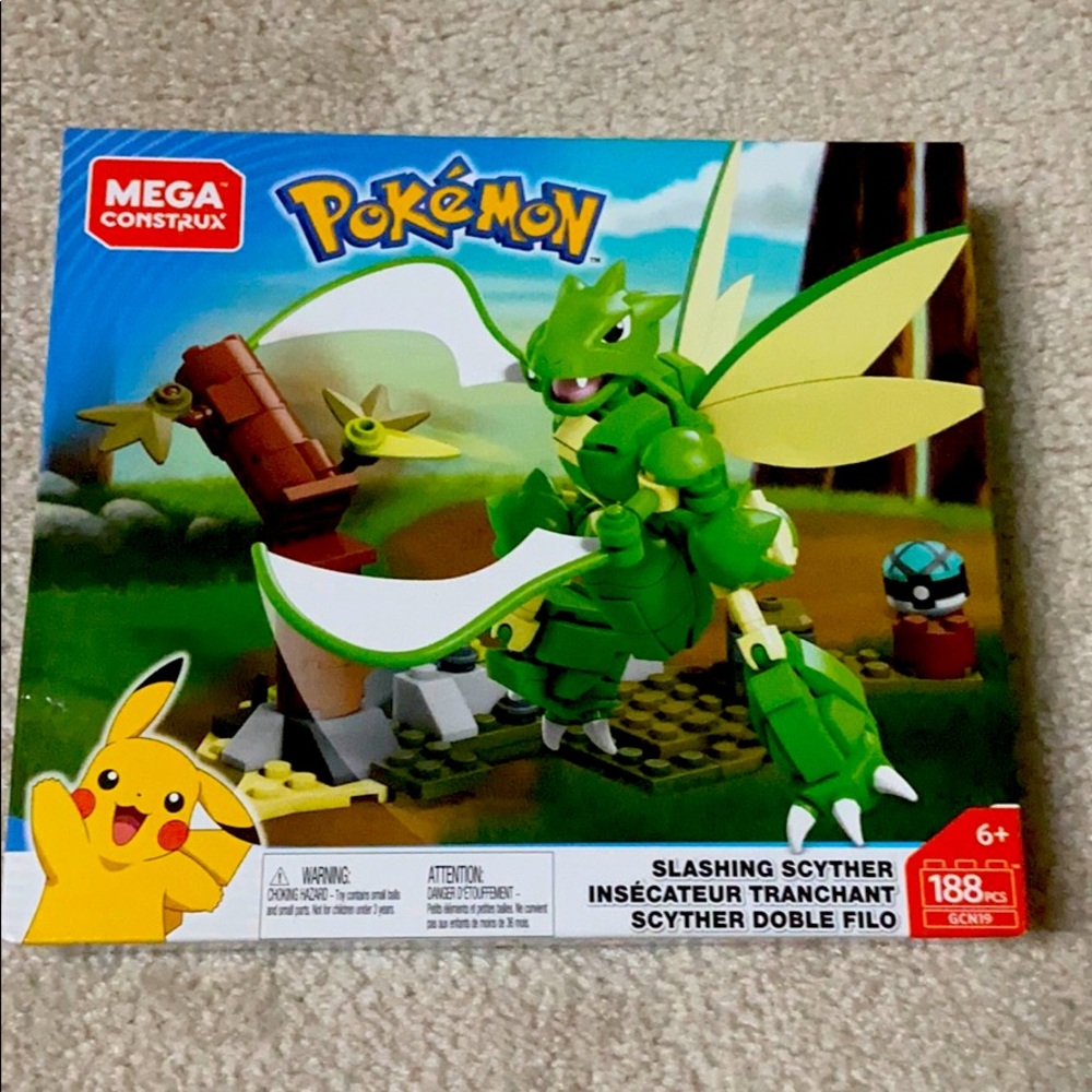 Mega construe Pokémon Scyther
